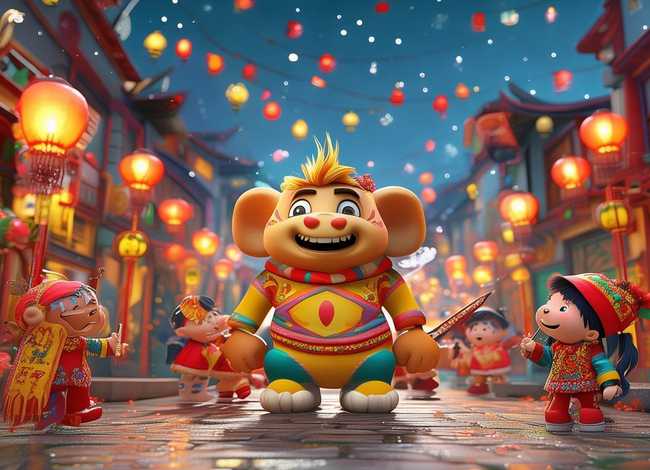 年兽的故事视频儿童版 关于年的故事