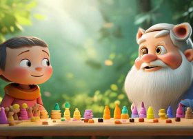 围棋故事适合小孩、给小朋友教围棋的气要讲什么故事