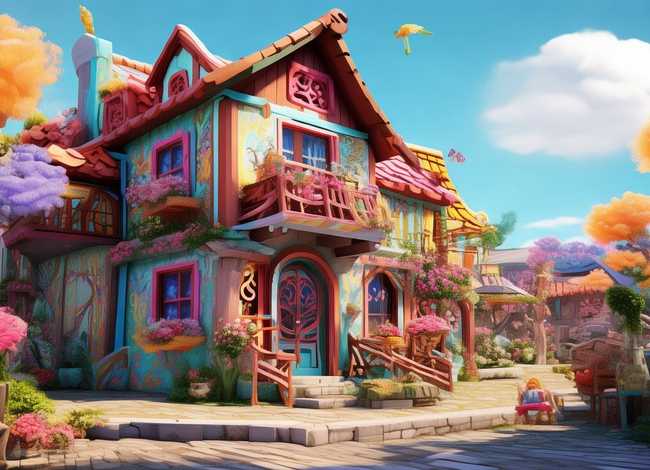 西兰花理发店绘本故事 - 绘本分享022-敢于创新、打破常规思维绘本《西兰花先生的理发店》