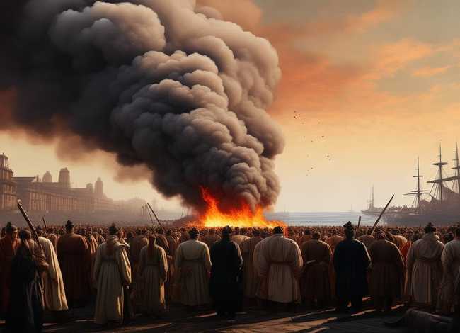 虎门销烟的故事（虎门销烟的故事概括）