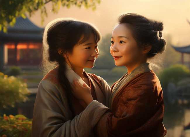 母子情深的历史故事、姚太夫人人物生平