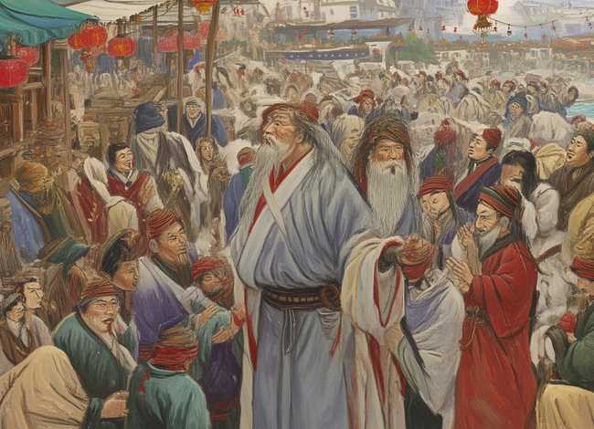 古代故事绘画 - 瀚大黎众学林版古代人物故事连环画《西门豹》王亦秋绘画