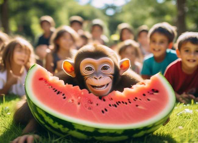 儿童故事猴吃西瓜的教案；幼儿园教案