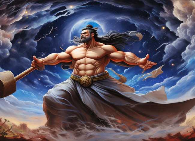 老故事绘本-盘古开天辟地；盘古开天地的作者是谁