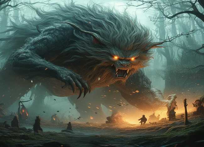 年兽的故事简单版 年的传说故事 年兽的故事简单版 年的传说故事