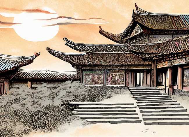 历史黑白插画图片手绘、敦煌中国古风插画手绘精品图片分享 历史黑白插画图片手绘、敦煌中国古风插画手绘精品图片分享