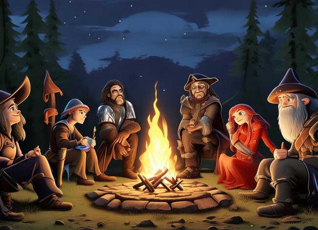 六个人的小故事，六个人可以演什么有名的的故事