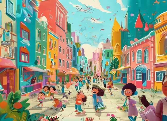 野猫的城市绘本，大班语言美丽的城市对教师评价与建议