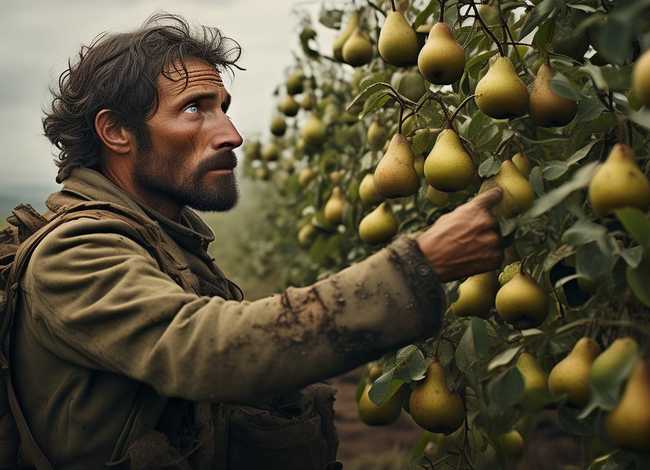 战乱时期的故事 战乱时期,肚子很饿但因为梨园没有主人而不肯摘梨吃的是谁