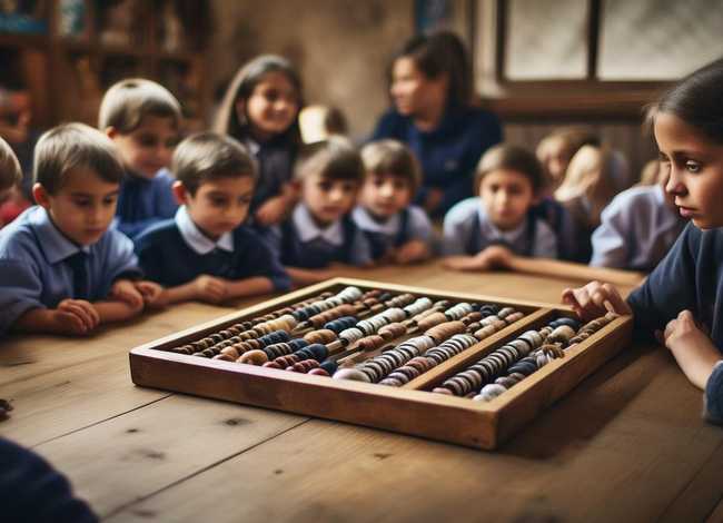 算盘故事小学 - 算盘的来历小故事