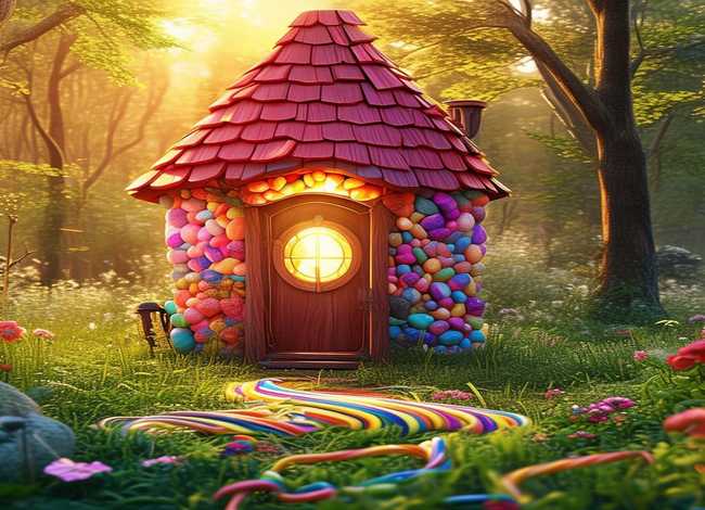 糖果屋幼儿故事（糖果屋童话起源）