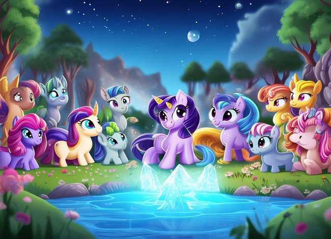 儿童小马宝莉故事 - 《小马宝莉》叙述了什么故事