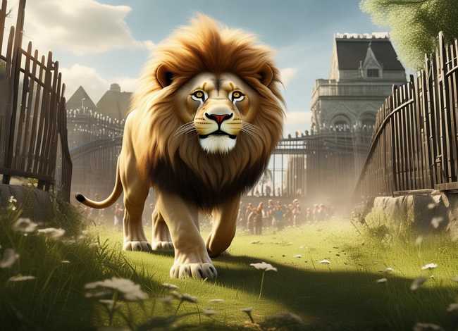 逃离动物园故事 狮子跑出动物园童话故事