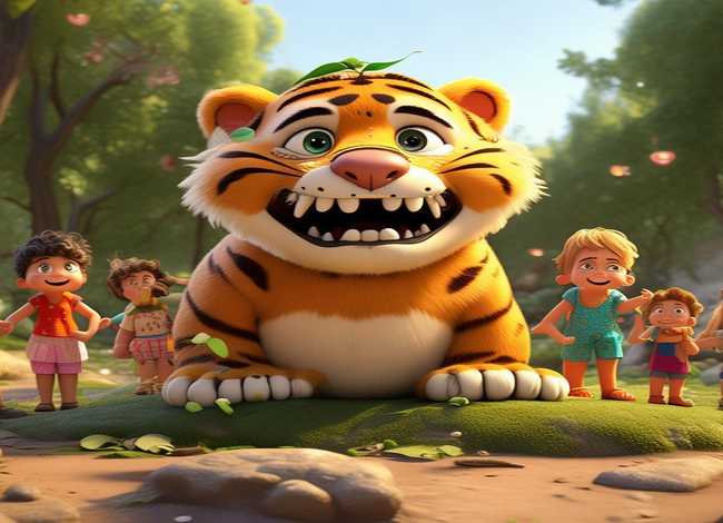 小学生故事瘪嘴老虎 经典儿童故事-没有牙齿的大老虎 小学生故事瘪嘴老虎 经典儿童故事-没有牙齿的大老虎