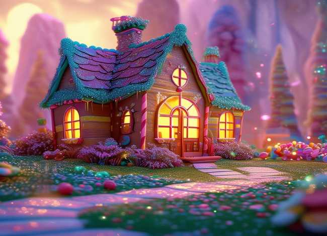 儿童故事糖果屋在线听、糖果屋英文