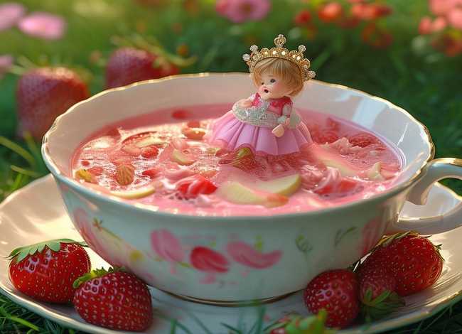 草莓小公主（香蕉草莓奶茶名称）