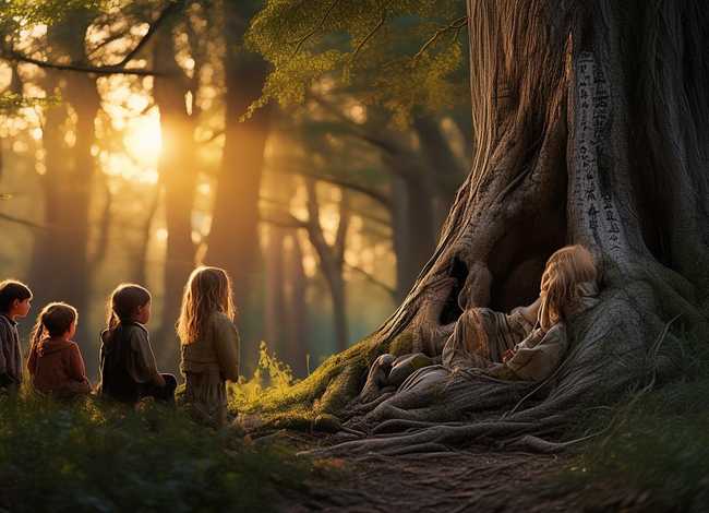 儿童传说故事大全，古老的民间传说小故事300字