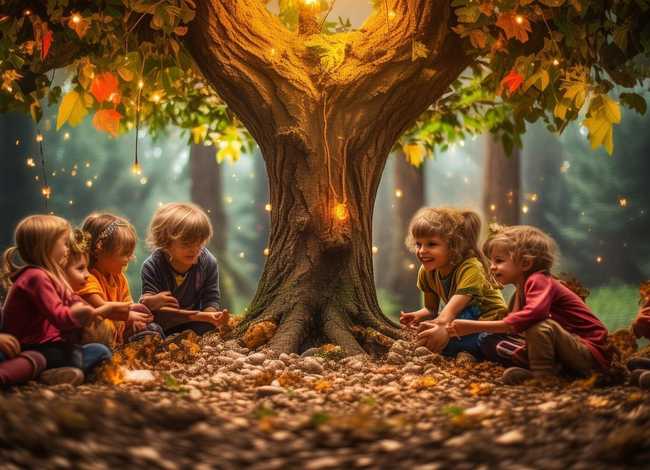 幼儿园森林故事会教案、幼儿园地面材料