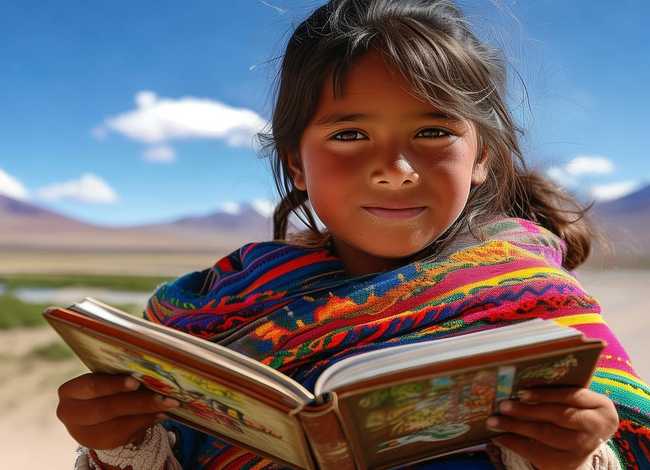 玻利维亚女孩图片 适合旅行途中读的书有哪些
