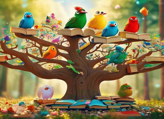 幼儿文学鸟树故事分析 - 怎样赏析儿童诗歌