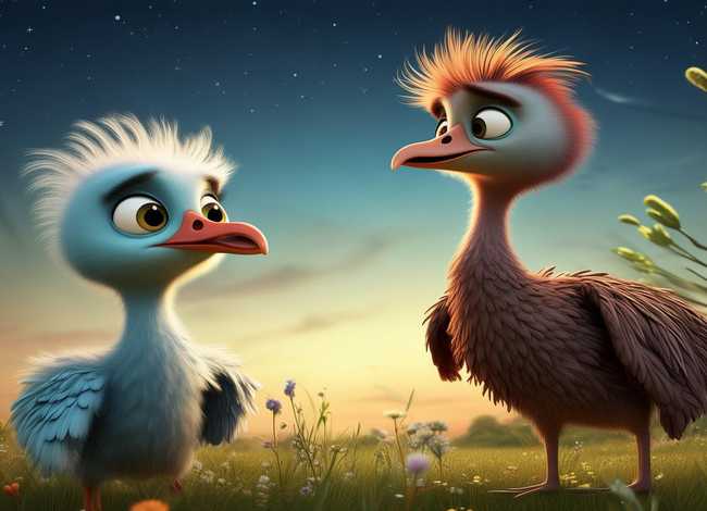 鸵鸟小故事，宝宝入睡童话小故事文字版【四篇】
