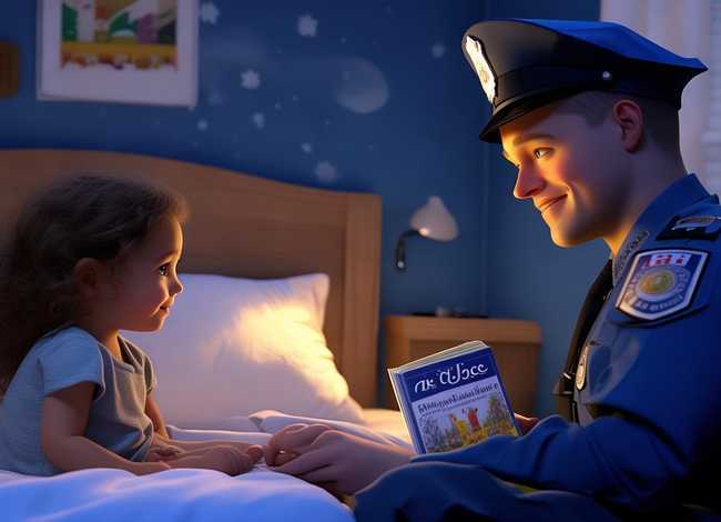 警察的故事儿童睡前故事 - 哄小朋友睡前童话故事
