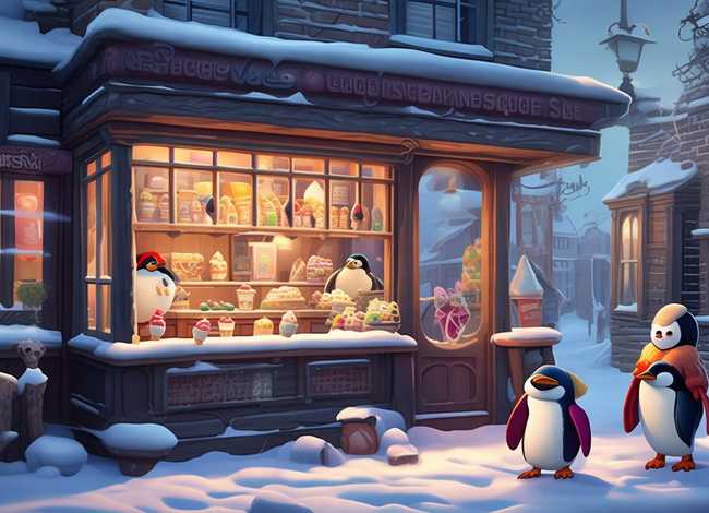 冷饮店的故事（企鹅家的冰激淋店故事告诉我们什么）