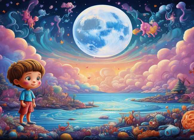 关于梦的儿童绘本故事 - 绘本故事-梦是什么(儿童启发),高清!