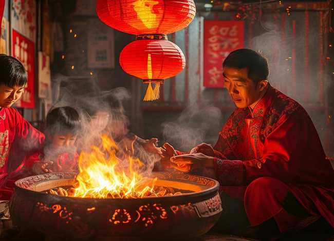 过新年的小故事、关于春节的小故事以及由来古诗