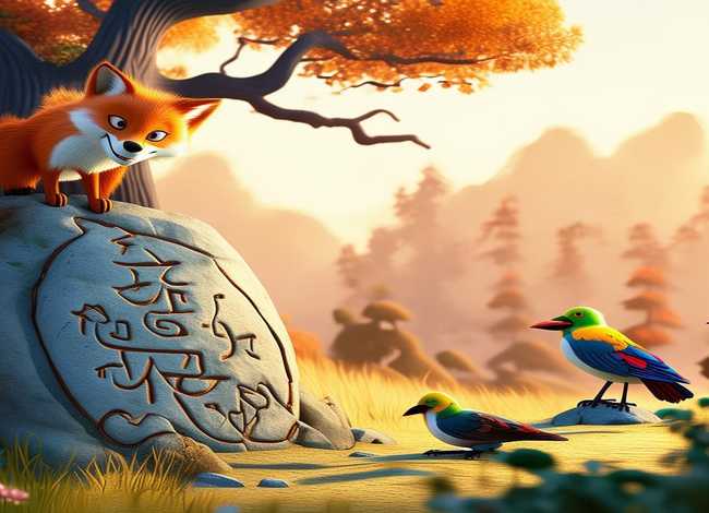 儿童故事拼音版注音版，鸦狐文言文拼音版