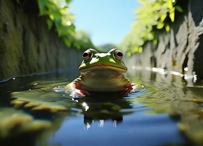 井底之蛙的故事简单（井底之蛙的故事简短）