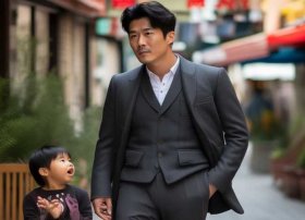 领带小孩图片、三十岁男人适合穿中山装吗