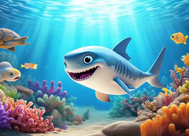 鲨鱼儿童故事（鲨鱼的故事）