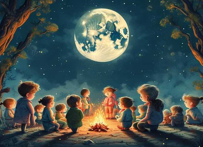 关于月亮的儿童故事（关于月亮的故事有哪些）