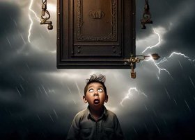 儿童成语故事画图、成语画图千钧一发