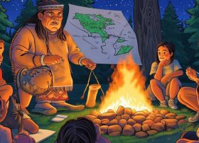 给小朋友讲印第安人的故事 不同民族的生活印第安人的故事打猎读后感