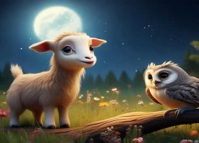 小山羊儿童故事睡前完整故事（聪明机智小山羊睡前故事）