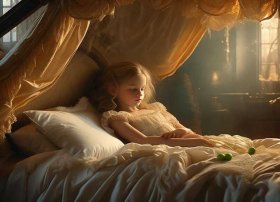 儿童故事豌豆公主；豌豆公主的故事 儿童睡前故事 安徒生童话