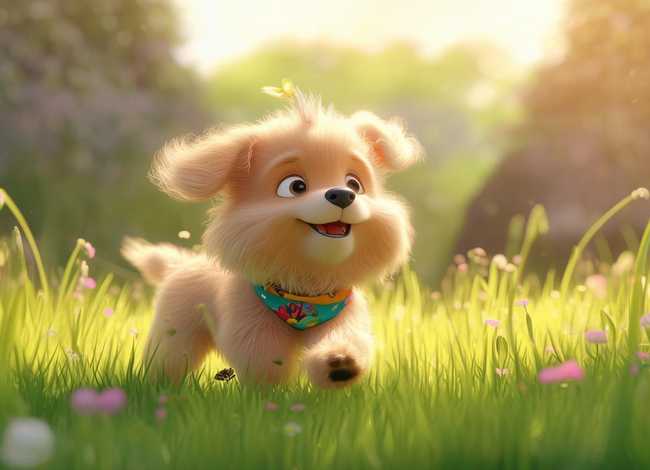 小狗狗的故事视频 可爱的狗狗动画!《小逗的日子》