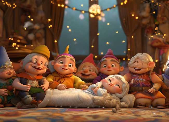 儿童睡前童话故事七个小矮人,白雪公主和七个小矮人的睡前故事(文字版) 儿童睡前童话故事七个小矮人,白雪公主和七个小矮人的睡前故事(文字版)