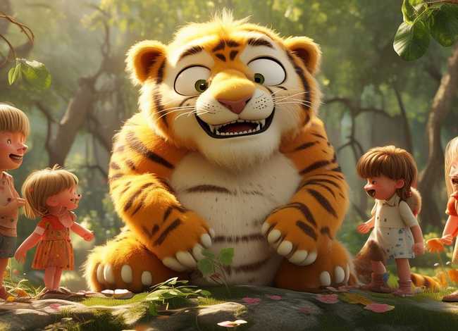 小学生故事瘪嘴老虎 经典儿童故事-没有牙齿的大老虎 小学生故事瘪嘴老虎 经典儿童故事-没有牙齿的大老虎