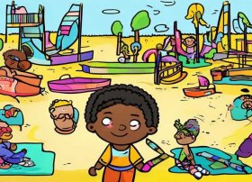 儿童画童年时故事 童年插画简笔画-小学生插画怎么画