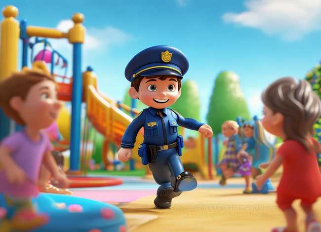 儿童警察抓小偷故事3-6岁 - 四年级身边价值观的故事250字左右