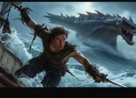 神话传说故事音频，神话传说幻想故事《来自海上的李钺》(30)救父