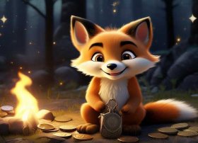 小狐狸故事视频 - 给女朋友的睡前故事-小狐狸的零花钱