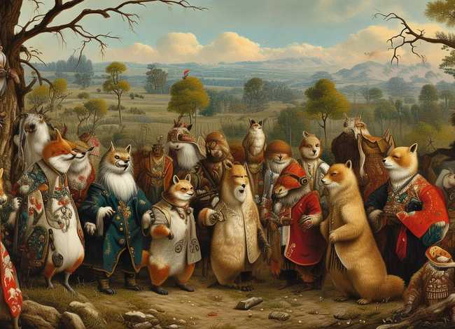 多角色故事表演；多角色的寓言故事