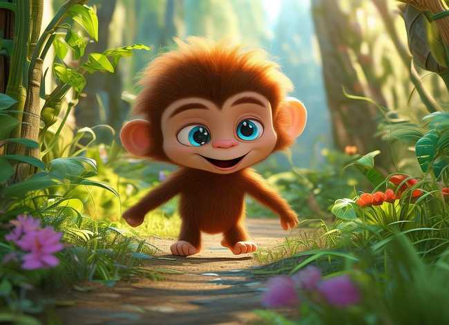 儿童故事猴小孩；小猴子下山的故事告诉小朋友什么