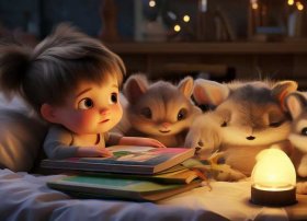 儿童故事动物3-6岁睡前听故事书；简短的3—6岁儿童睡前故事10篇