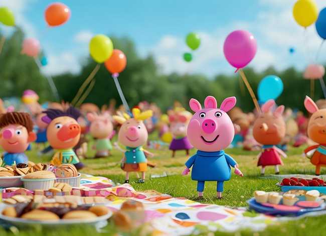 儿童动画野餐故事 小猪佩奇学校野餐是第几集