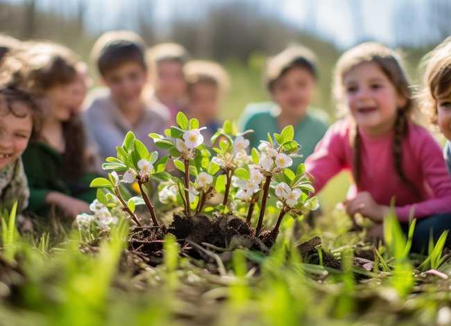 幼儿关于春天的故事简短 幼儿春天的小树诗歌
